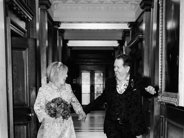 Paul and Daria's Wedding in Marylebone, West Central London 20