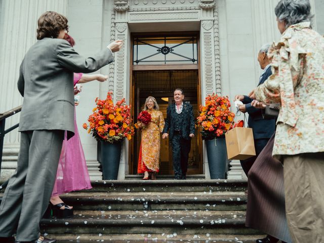 Paul and Daria's Wedding in Marylebone, West Central London 25