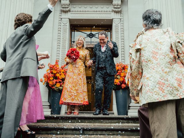 Paul and Daria's Wedding in Marylebone, West Central London 27