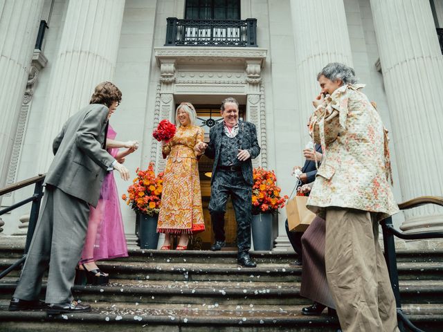Paul and Daria's Wedding in Marylebone, West Central London 28