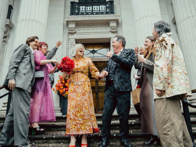 Paul and Daria's Wedding in Marylebone, West Central London 31