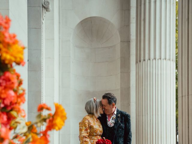 Paul and Daria's Wedding in Marylebone, West Central London 35