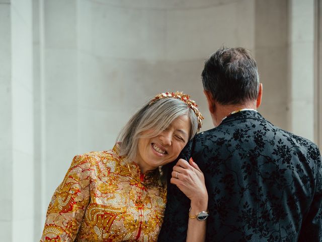 Paul and Daria's Wedding in Marylebone, West Central London 36