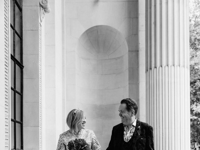 Paul and Daria's Wedding in Marylebone, West Central London 40