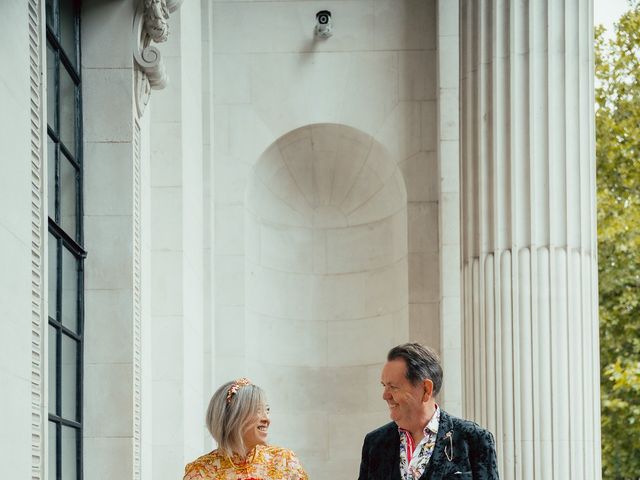 Paul and Daria's Wedding in Marylebone, West Central London 41