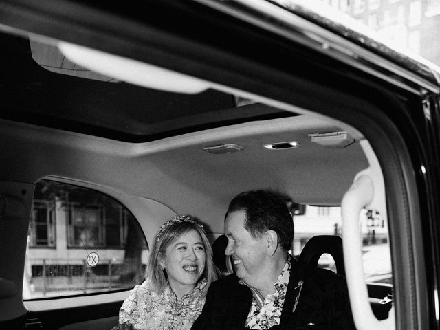 Paul and Daria's Wedding in Marylebone, West Central London 43