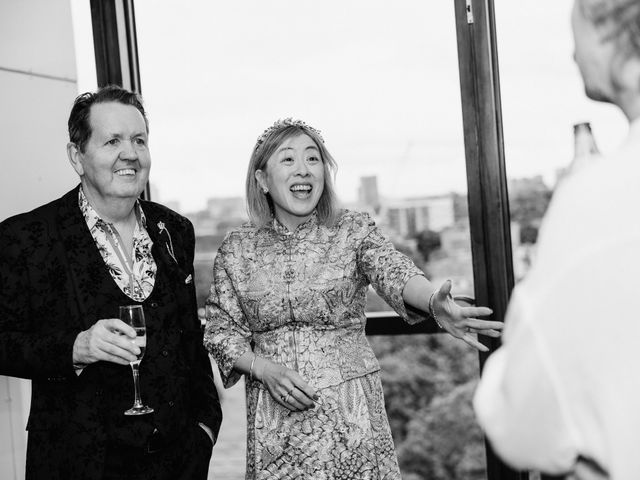 Paul and Daria's Wedding in Marylebone, West Central London 48