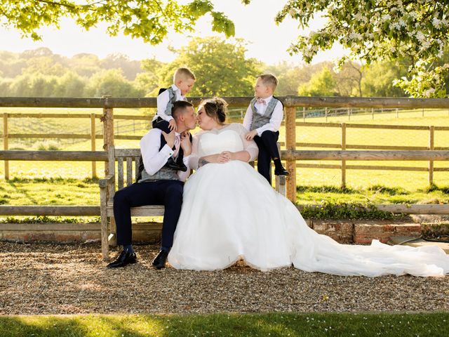 Mike and Sam&apos;s Wedding in Stock, Essex 26