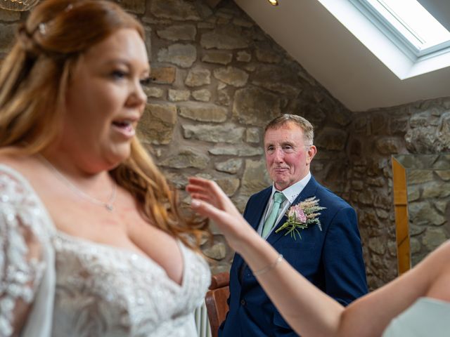 John and Caitlin's Wedding in Llangollen, Denbighshire 3