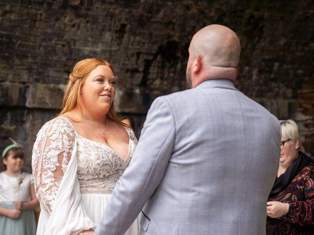 John and Caitlin's Wedding in Llangollen, Denbighshire 6