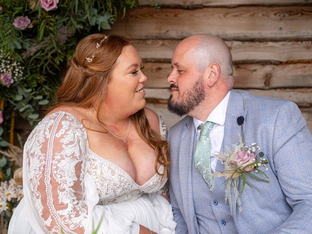 John and Caitlin's Wedding in Llangollen, Denbighshire 10