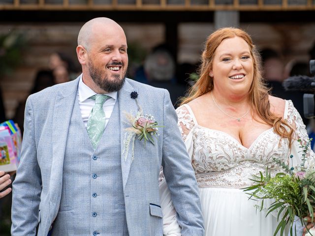 John and Caitlin's Wedding in Llangollen, Denbighshire 13