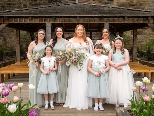 John and Caitlin's Wedding in Llangollen, Denbighshire 18