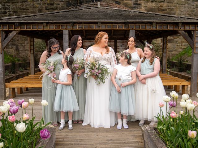 John and Caitlin's Wedding in Llangollen, Denbighshire 19