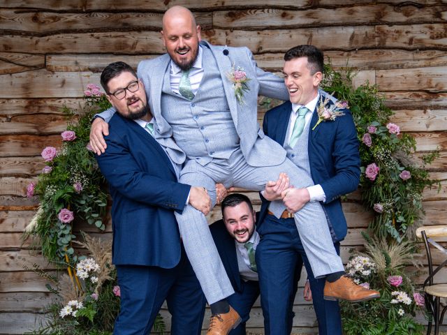 John and Caitlin's Wedding in Llangollen, Denbighshire 21