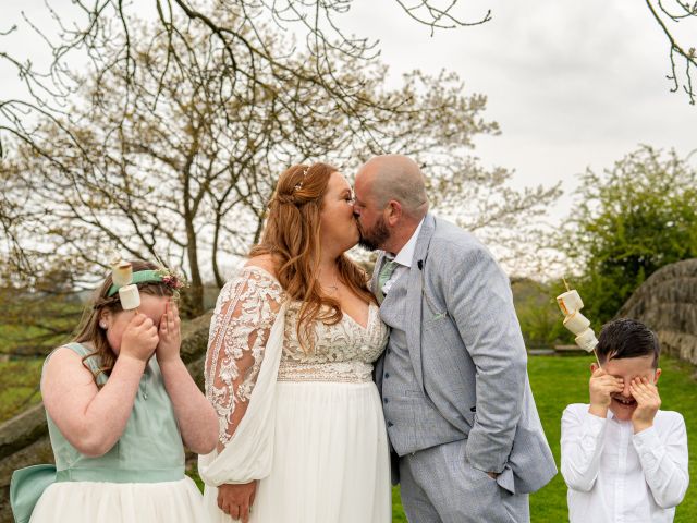 John and Caitlin&apos;s Wedding in Llangollen, Denbighshire 26