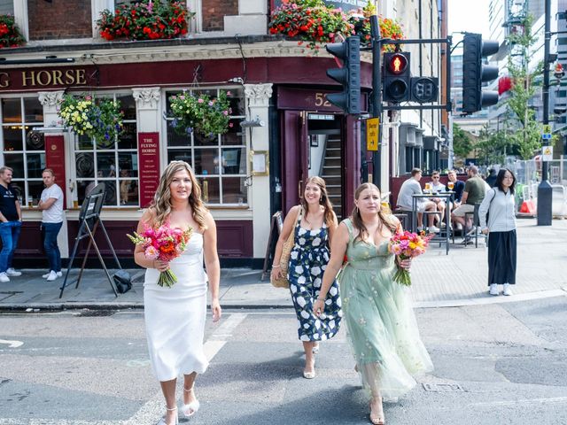 Sal and Allison's Wedding in City of London, East Central London 156