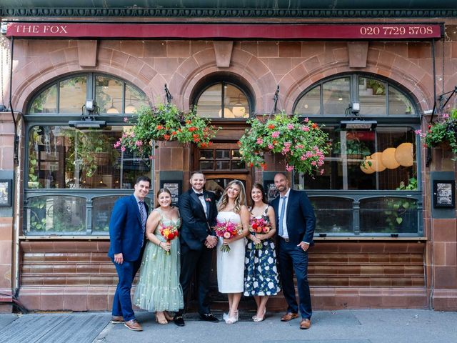Sal and Allison's Wedding in City of London, East Central London 272