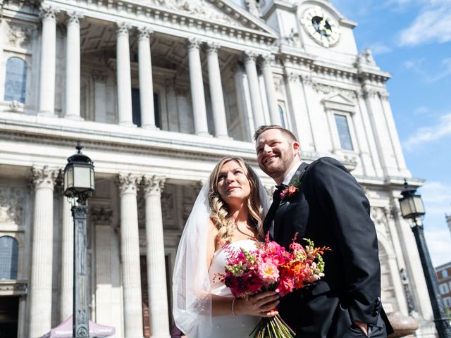 Sal and Allison's Wedding in City of London, East Central London 333