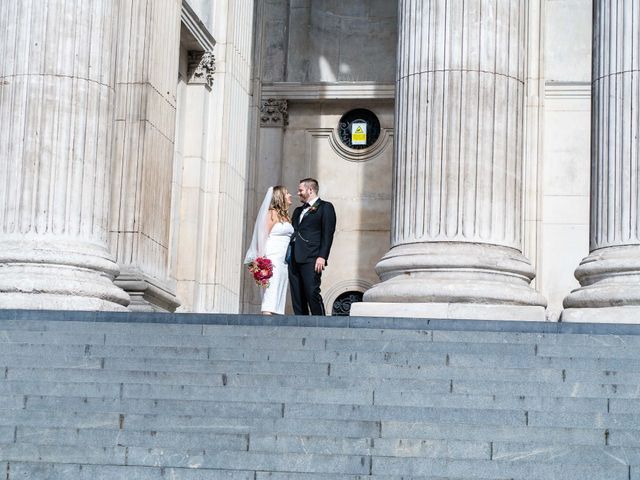 Sal and Allison's Wedding in City of London, East Central London 343