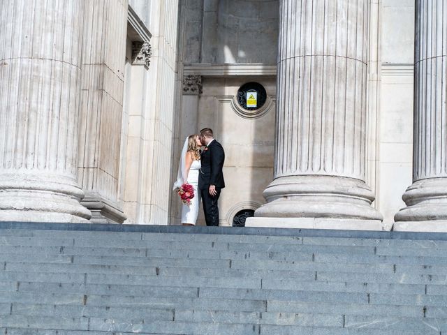 Sal and Allison's Wedding in City of London, East Central London 344