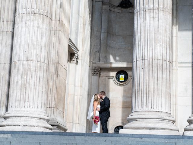 Sal and Allison's Wedding in City of London, East Central London 345