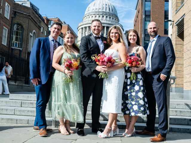 Sal and Allison's Wedding in City of London, East Central London 357