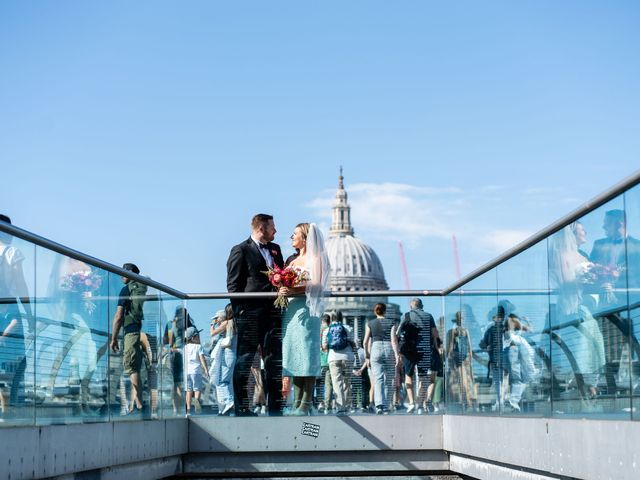 Sal and Allison's Wedding in City of London, East Central London 369