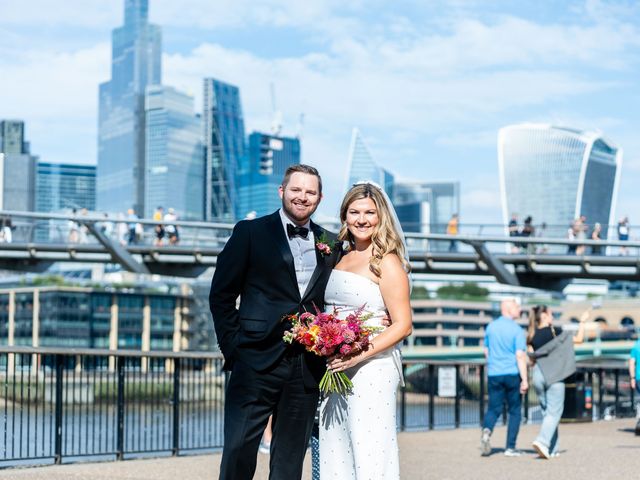 Sal and Allison's Wedding in City of London, East Central London 370
