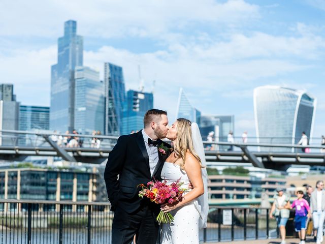 Sal and Allison's Wedding in City of London, East Central London 371
