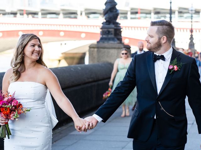 Sal and Allison's Wedding in City of London, East Central London 372