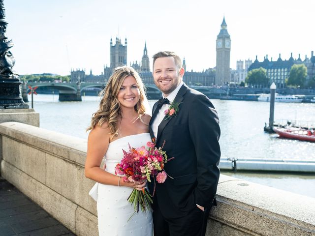 Sal and Allison's Wedding in City of London, East Central London 404