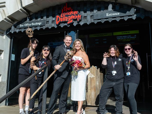 Sal and Allison's Wedding in City of London, East Central London 411