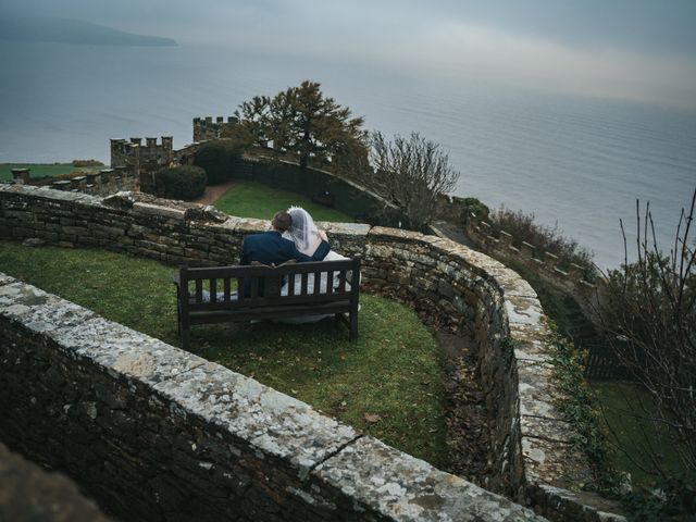 James and Marie&apos;s Wedding in Ravenscar, North Yorkshire 15