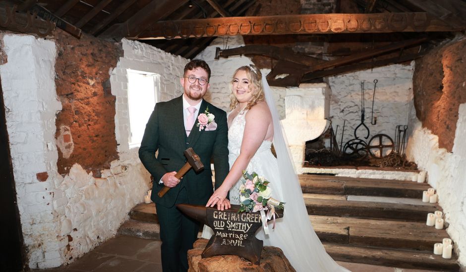 Oliver and Jasmine's Wedding in Gretna Green, Dumfries Galloway & Ayrshire