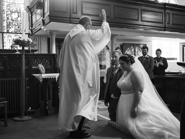 Georgina and Alex's Wedding in Poulton Le Fylde, Lancashire 12