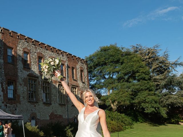 Francesca and Daniel&apos;s Wedding in Farnham Castle, Surrey 77