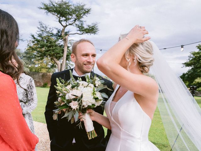 Francesca and Daniel&apos;s Wedding in Farnham Castle, Surrey 44