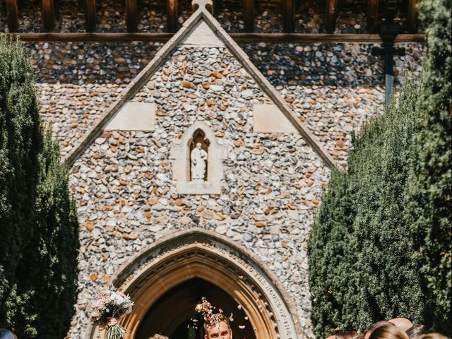 Edward and Kate&apos;s Wedding in Ware, Hertfordshire 22