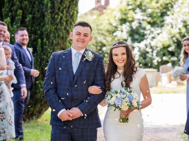 Harry and Beckie&apos;s Wedding in Banham, Norfolk 4