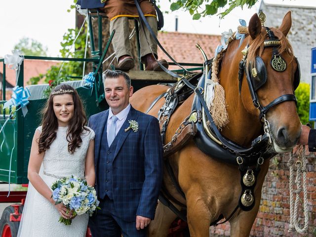 Harry and Beckie&apos;s Wedding in Banham, Norfolk 7