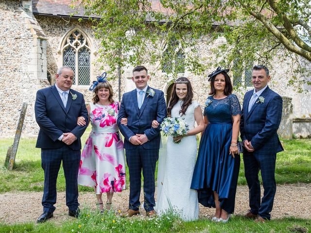 Harry and Beckie&apos;s Wedding in Banham, Norfolk 13