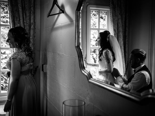 Matt and Amy&apos;s Wedding in Combermere Abbey, Cheshire 12