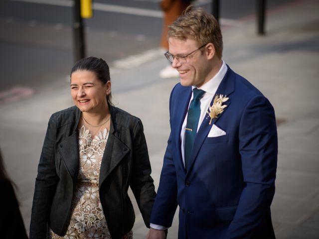 Jarred and Stella&apos;s Wedding in City of London, East Central London 14