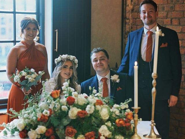 Tamsin and Dan&apos;s Wedding in Castlefield, Greater Manchester 30