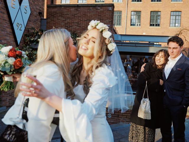 Tamsin and Dan&apos;s Wedding in Castlefield, Greater Manchester 34