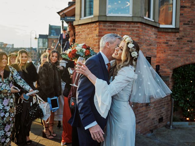 Tamsin and Dan&apos;s Wedding in Castlefield, Greater Manchester 36