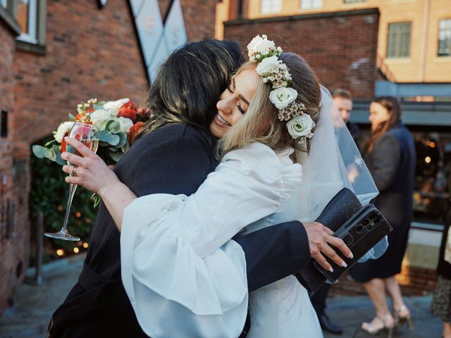 Tamsin and Dan&apos;s Wedding in Castlefield, Greater Manchester 39