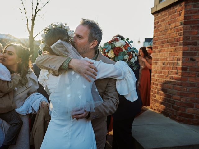 Tamsin and Dan&apos;s Wedding in Castlefield, Greater Manchester 40