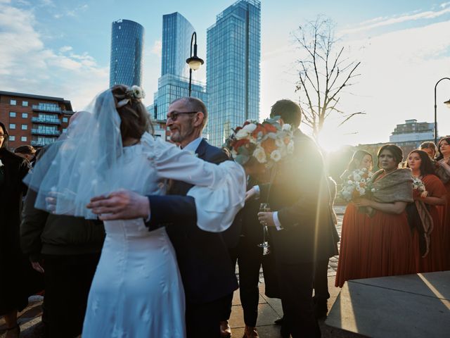 Tamsin and Dan&apos;s Wedding in Castlefield, Greater Manchester 41